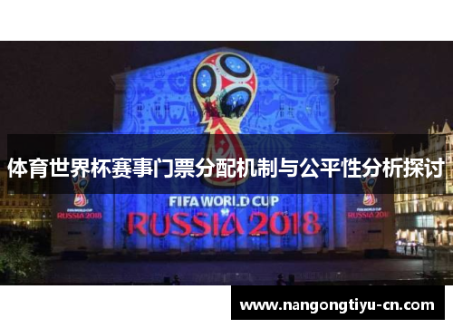 体育世界杯赛事门票分配机制与公平性分析探讨