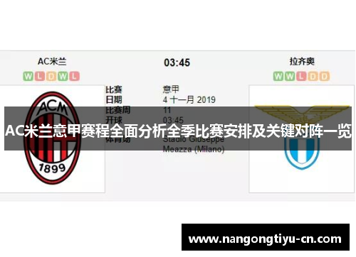 AC米兰意甲赛程全面分析全季比赛安排及关键对阵一览